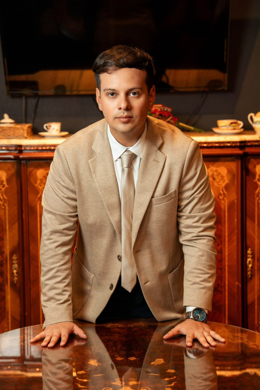 El Dr. Juan Guerrero en el estudio jur&iacute;dico de San Miguel de Tucum&aacute;n